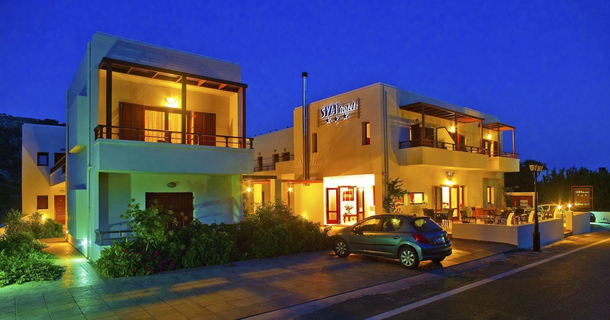 Syia Hotel Sougia Exterior foto